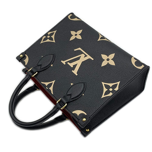 Louis Vuitton Bicolor Monogram Implant On The Go PM Black