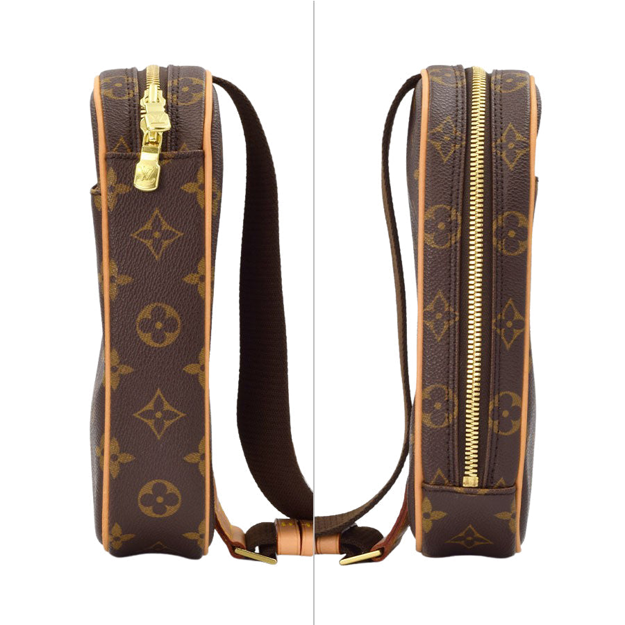Louis Vuitton Pochette Ganju Monogram Brown Shoulder Bag