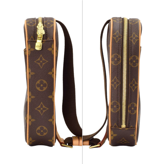 Louis Vuitton Pochette Ganju Monogram Brown Shoulder Bag