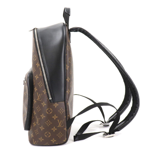 Louis Vuitton Monogram Macassar Josh NV Backpack Rucksack Brown Black