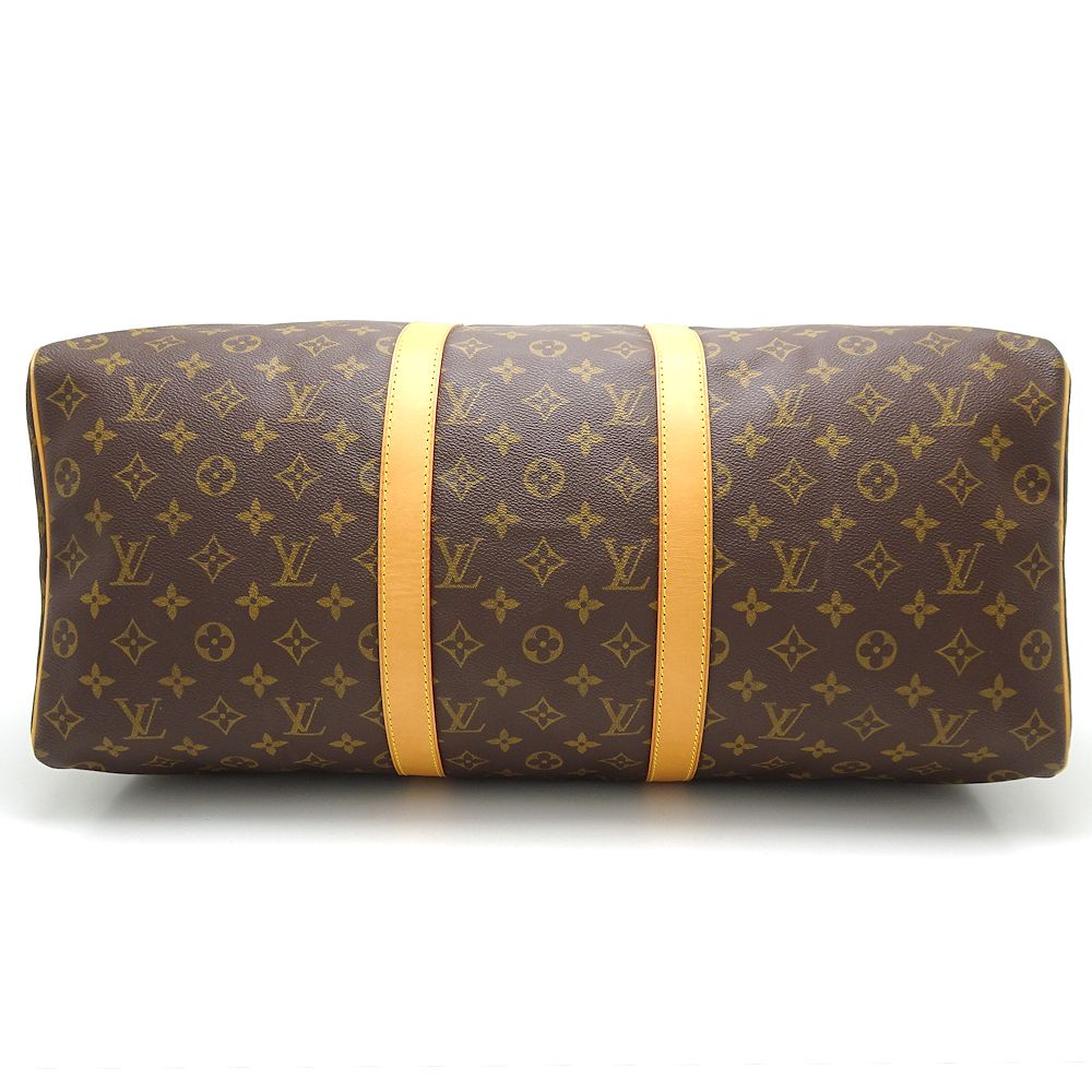 Louis Vuitton  Monogram Keepall 50 Brown Boston Bag