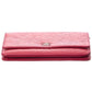 Chanel Pink Lambskin Leather Wallet On Chain ( ) Women's
