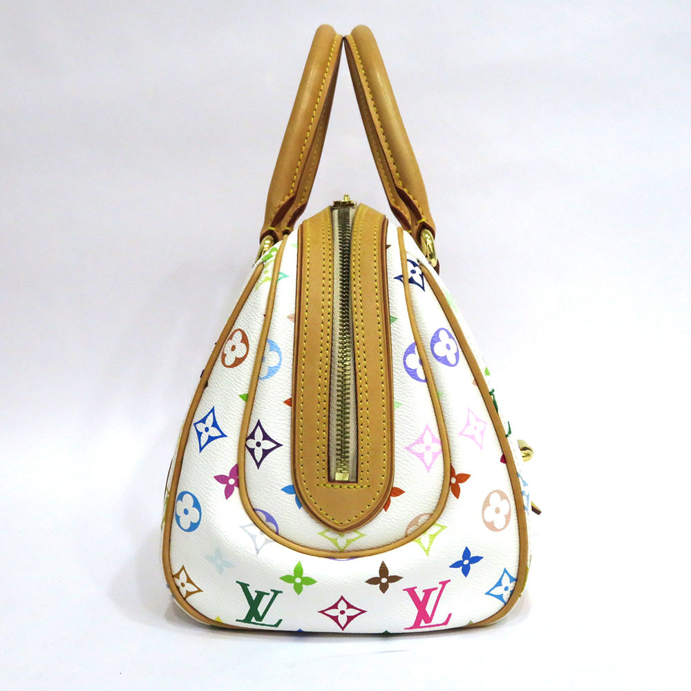 Louis Vuitton Monogram Priscilla Bag Multicolor White