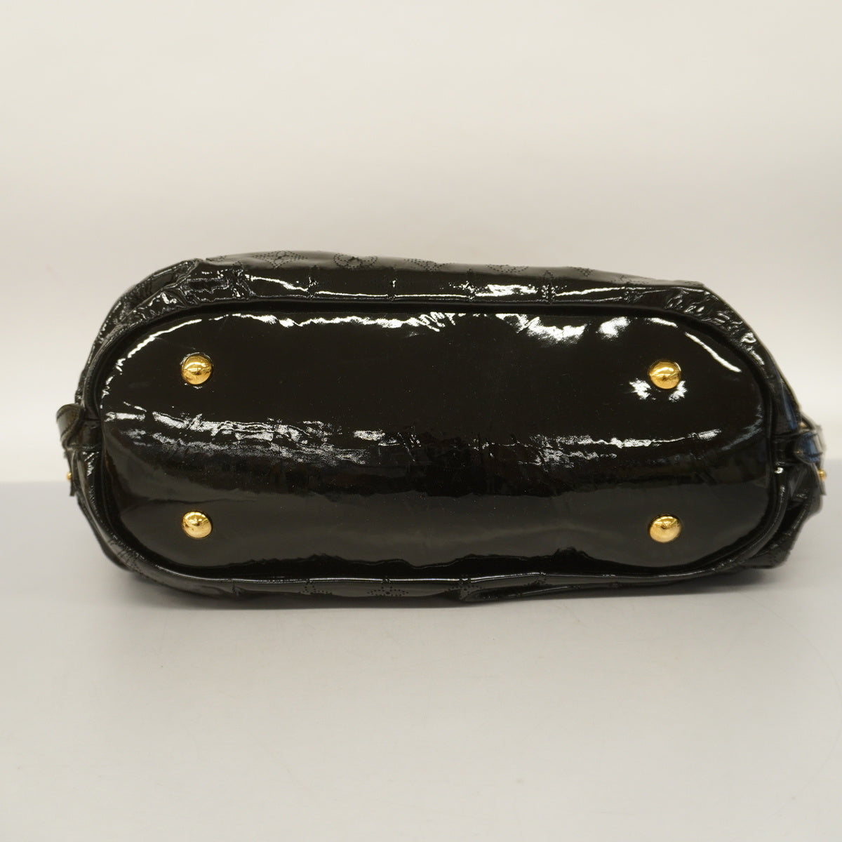 Louis Vuitton Mahina L Noir Hobo Bag Black
