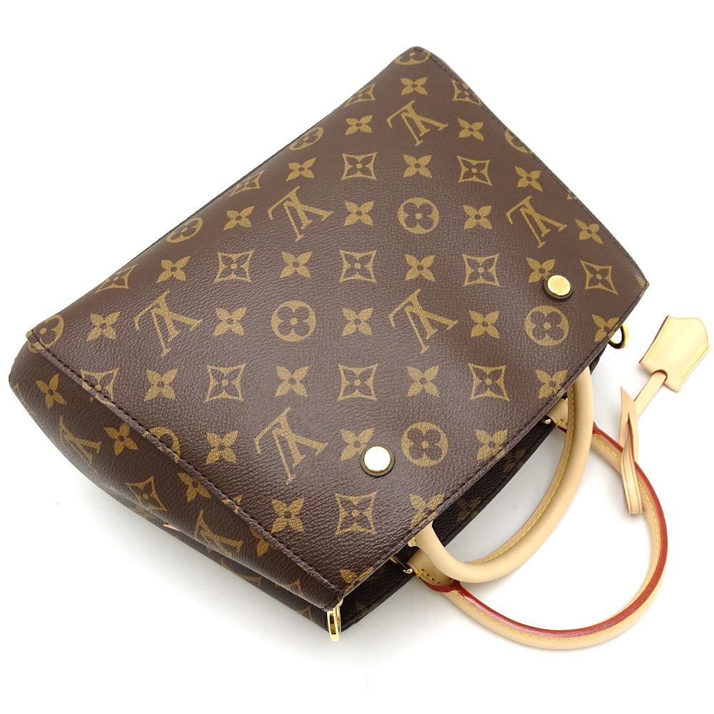 Louis Vuitton Monogram Montaigne BB Brown 2WAY Bag