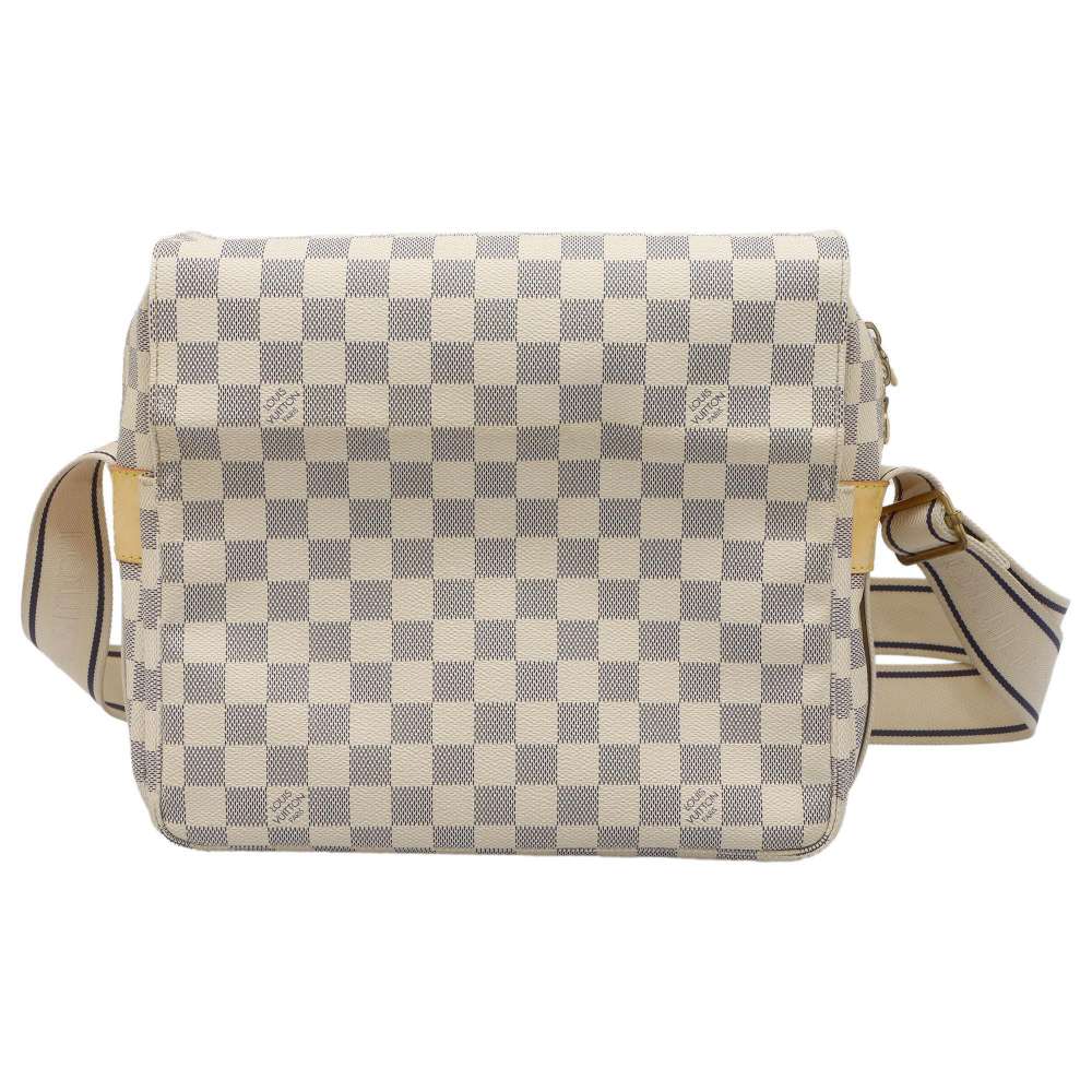 Louis Vuitton Shoulder Bag Damier Azur Naviglio