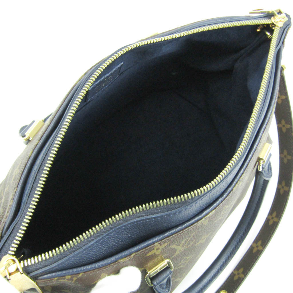 Louis Vuitton Monogram Pallas Shoulder Bag Black