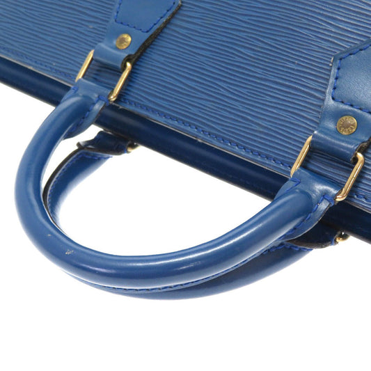 Louis Vuitton Epi Sac Triangle Blue Handbag Bag