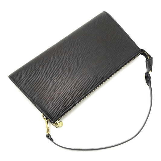 Louis Vuitton Epi Pochette Accessoire Noir Accessory Pouch
