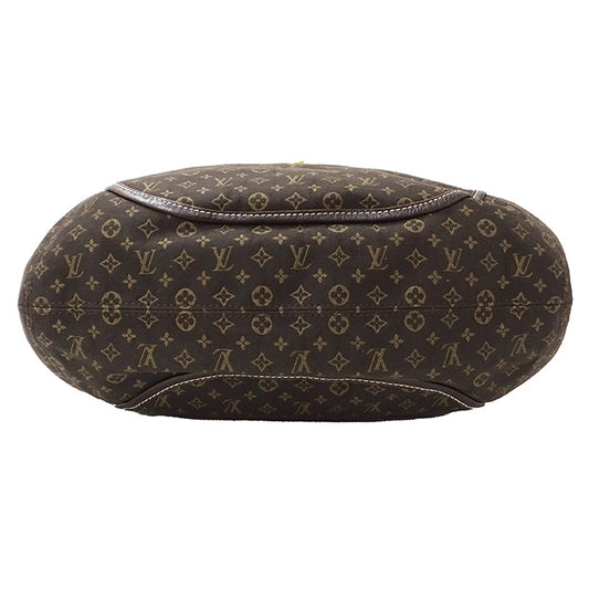 LOUIS VUITTON Denim Mahina XS Black Shoulder Bag Black