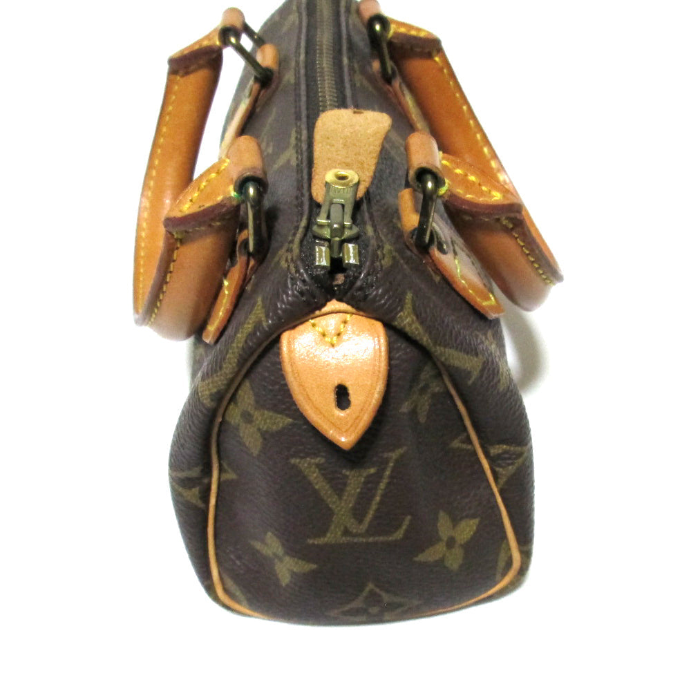 Louis Vuitton Monogram Mini Speedy Shoulder Bag Boston Bag