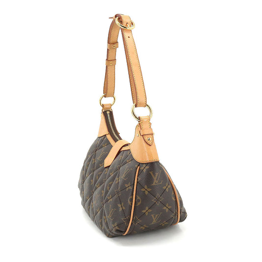 Louis Vuitton Monogram Etoile City Bag PM Shoulder Brown Gold Hardware