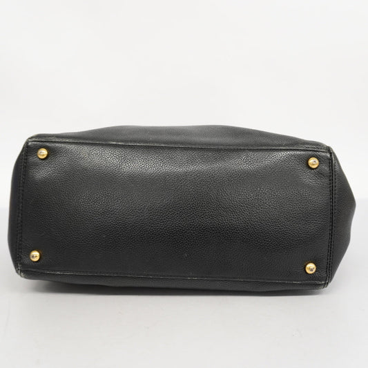 Chanel Tote Bag Executive Tote Caviar Skin Black