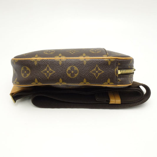 Louis Vuitton Monogram Pochette Ganju Brown Body Bag