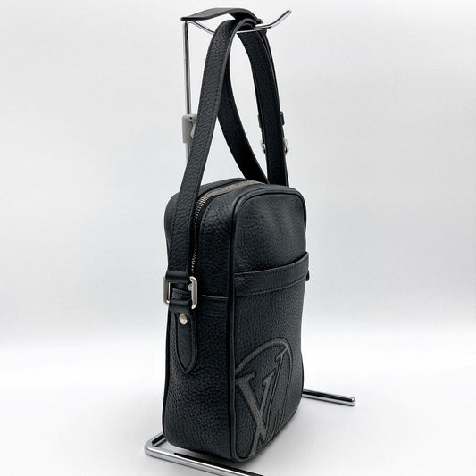 Louis Vuitton LV Circle Danube PM Shoulder Bag Black