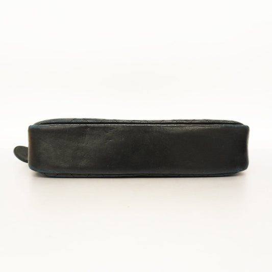 Chanel Shoulder Bag Matelasse Chain Lambskin Black