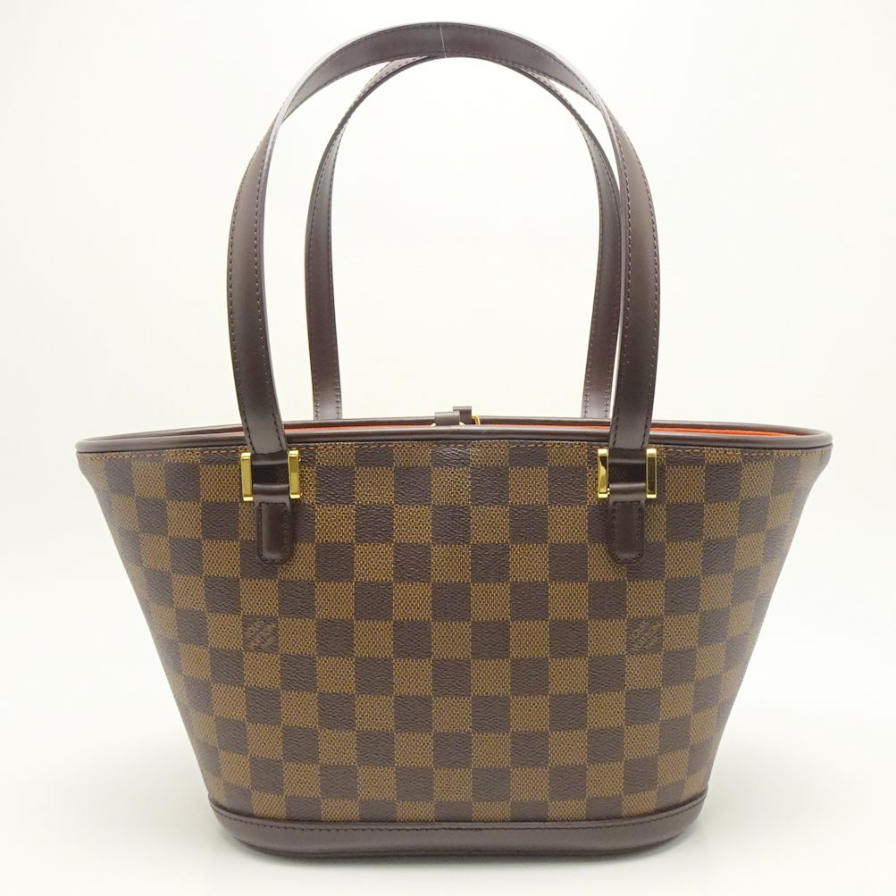 Louis Vuitton Damier Manosque PM Ebene Tote Bag