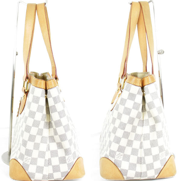 Louis Vuitton Hampstead PM Tote Bag Damier Azur