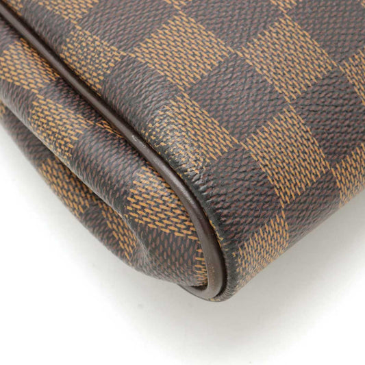 Louis Vuitton Damier Ebene Eva Accessory Chain Shoulder Bag