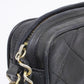 Chanel Matelasse Chain Shoulder Bag Lambskin Fringe Black