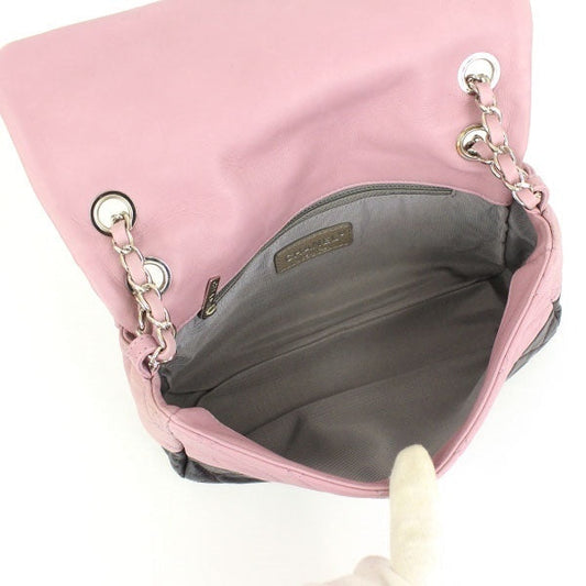 Chanel Chain Shoulder Bag Handbag Purple