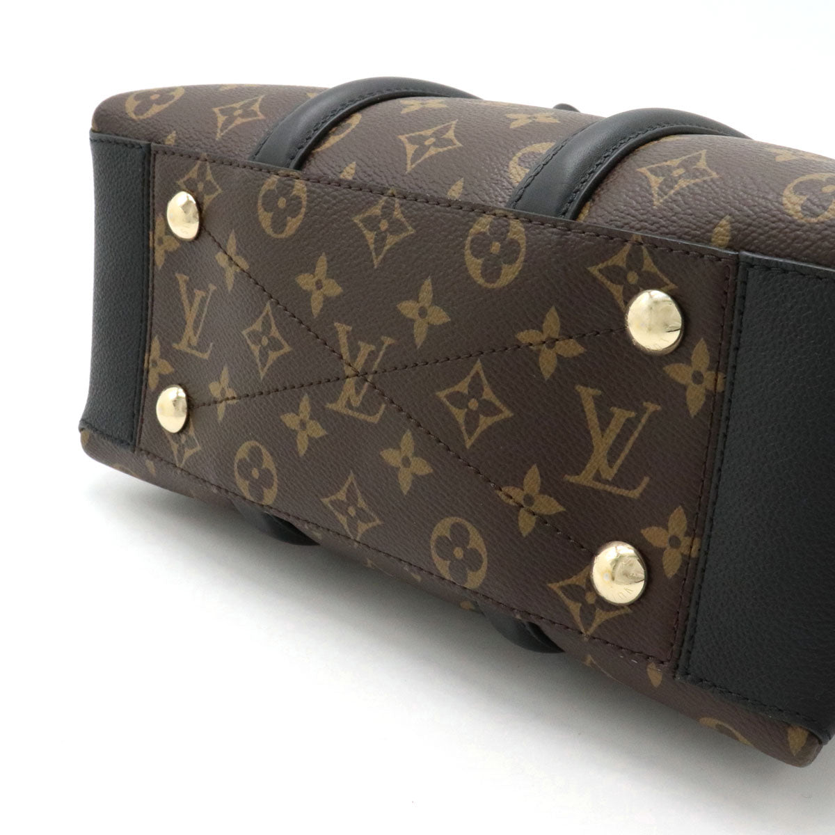 Louis Vuitton Monogram Soufflot NV BB Shoulder Bag Noir Black