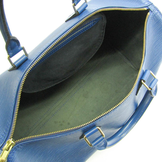 Louis Vuitton Epi Speedy Handbag Toledo Blue