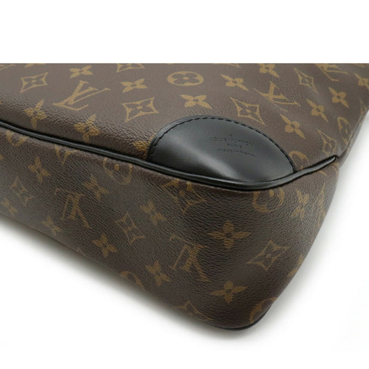 Louis Vuitton Monogram Odeon NM MM Shoulder Bag Diagonal Leather Noir Black