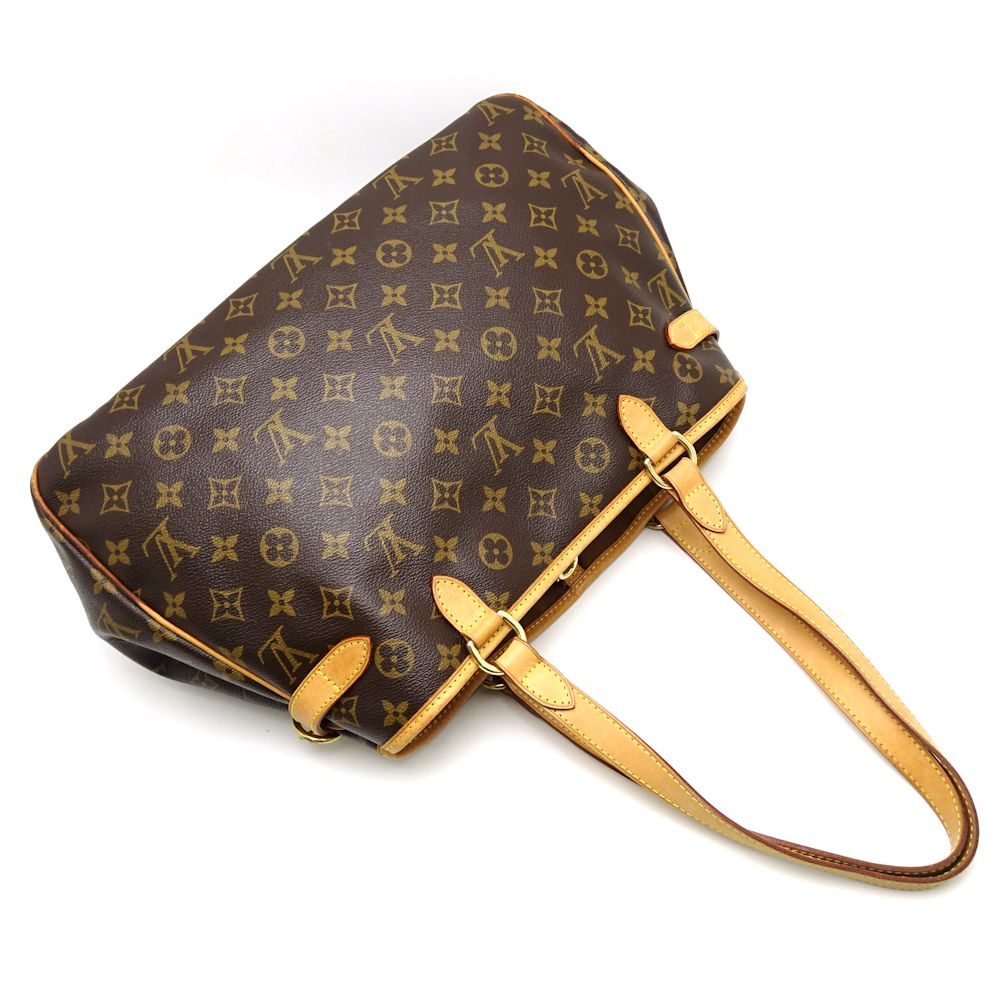 Louis Vuitton Monogram Batignolles Brown Tote Bag