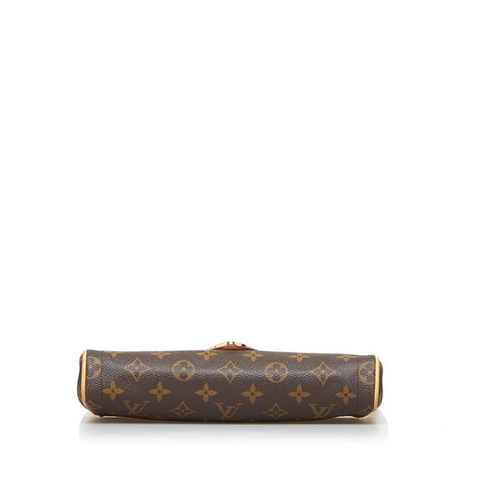 Louis Vuitton Monogram Pochette Beverly Shoulder Bag Brown