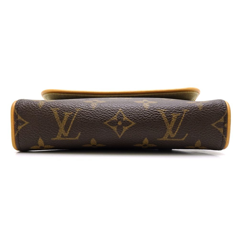 Louis Vuitton Monogram Pochette Florentine Brown