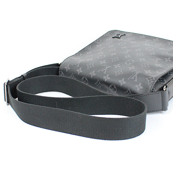 Louis Vuitton Monogram Eclipse Black District NM PM Shoulder Bag