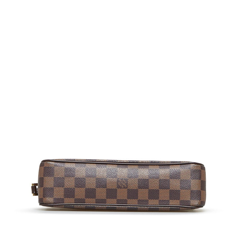 Louis Vuitton Damier Recoleta Shoulder Bag Ebene Brown