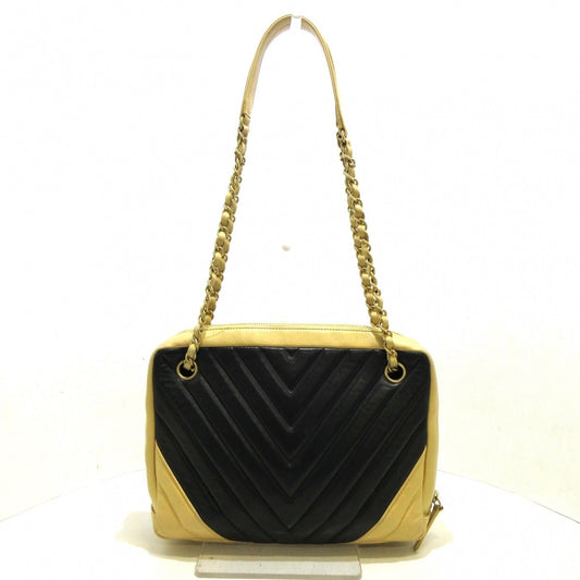 Chanel V Stitch Chevron Shoulder Bag Chain Shoulder