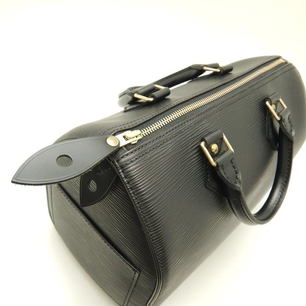 Louis Vuitton Epi Speedy 25 Noir Boston Bag Black
