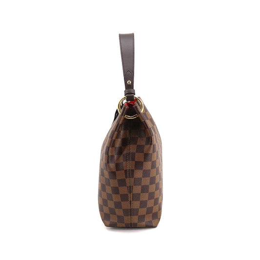 Louis Vuitton Damier Graceful PM Shoulder Bag Ebene