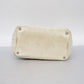 Chanel Tote Bag Cambon Line Leather Python White