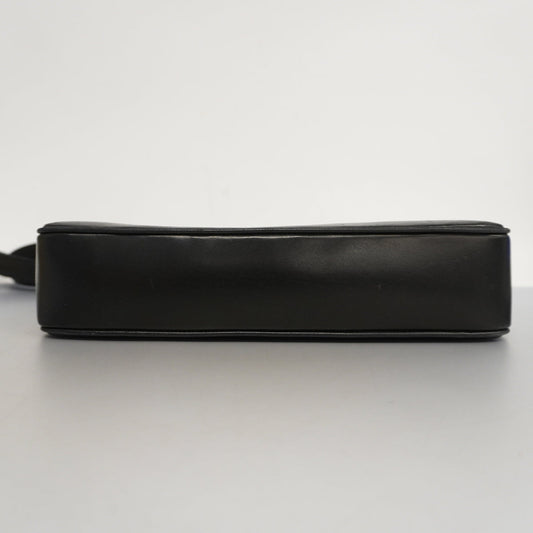 Chanel Shoulder Bag Matelasse Chain Lambskin Black
