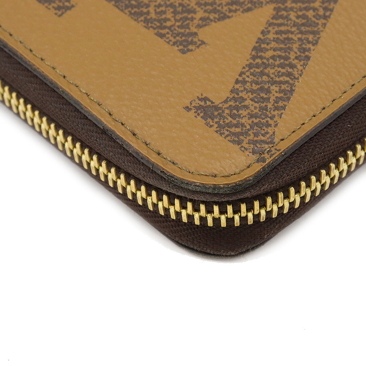 Louis Vuitton Monogram Giant Reverse Zippy Wallet Round Zipper Long Wallet