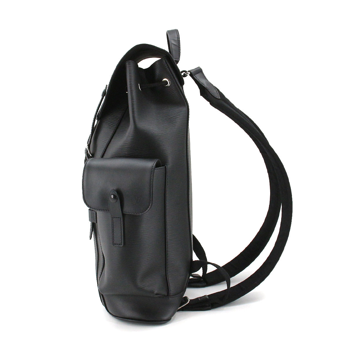 Louis Vuitton Epi Christopher PM Backpack Rucksack Leather Noir