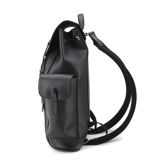 Louis Vuitton Epi Christopher PM Backpack Rucksack Leather Noir