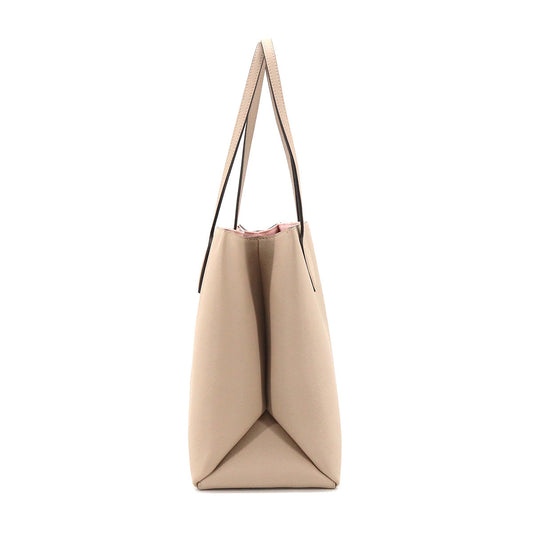 Louis Vuitton Lockme Shopper Tote Bag Leather Greige Gold Hardware