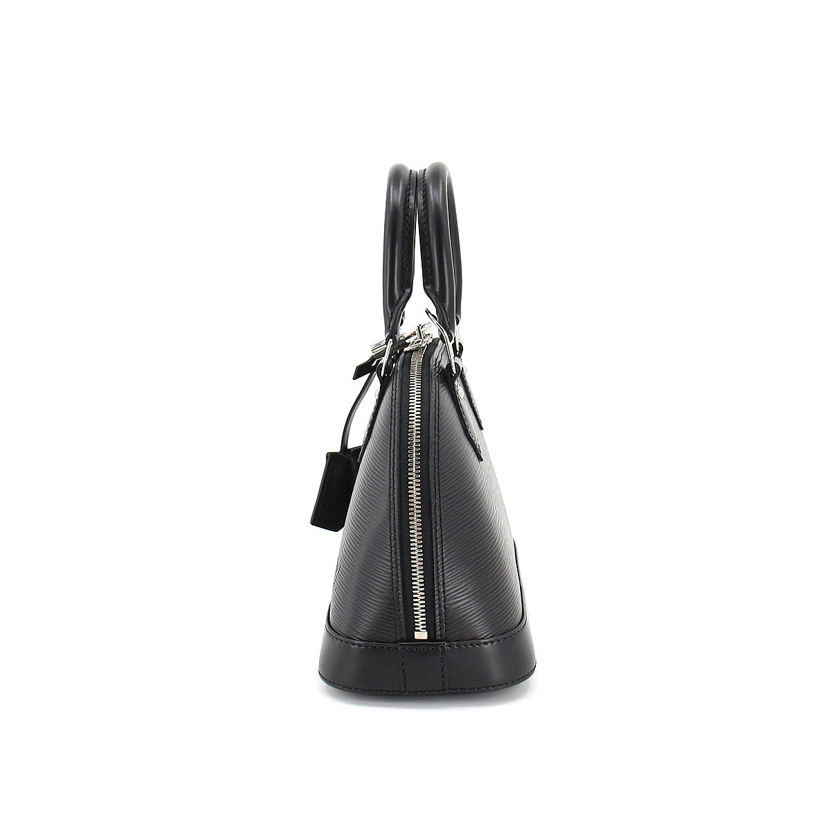 Louis Vuitton Epi Alma BB 2 Way Hand Shoulder Bag Leather Noir Silver Metal Fittings