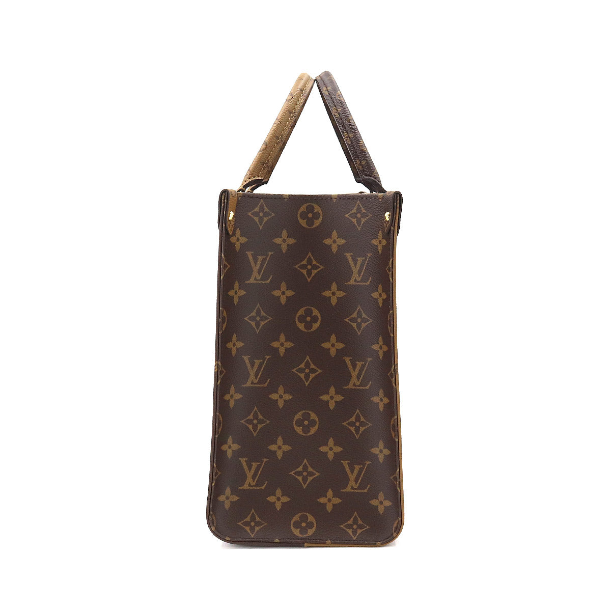 Louis Vuitton Giant Monogram On The Go MM 2 Way Tote Shoulder Bag