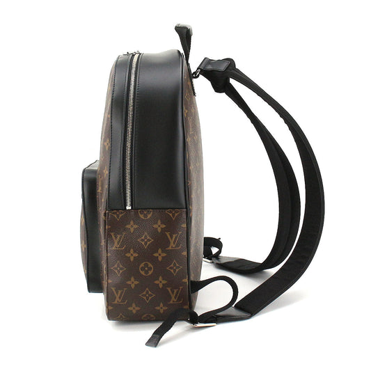 Louis Vuitton Monogram Macassar Josh Backpack Rucksack Brown Black
