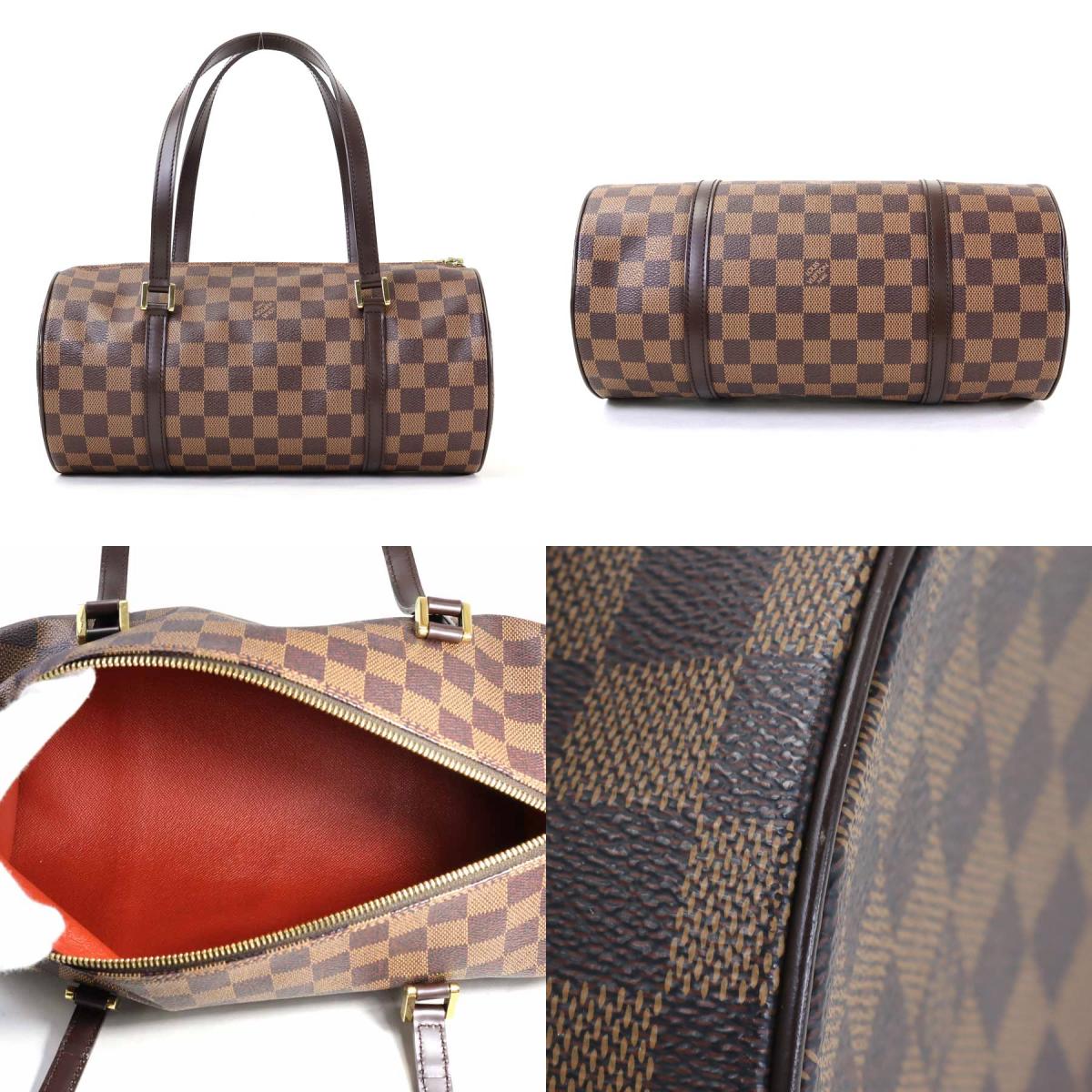 Louis Vuitton Damier Ebene Papillon 30 Shoulder Bag