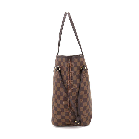 Louis Vuitton Damier Neverfull MM Tote Bag Ebene Rose Ballerine