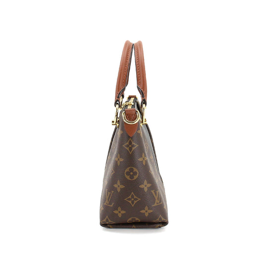 Louis Vuitton Monogram V Tote BB Shoulder Bag Leather Noir