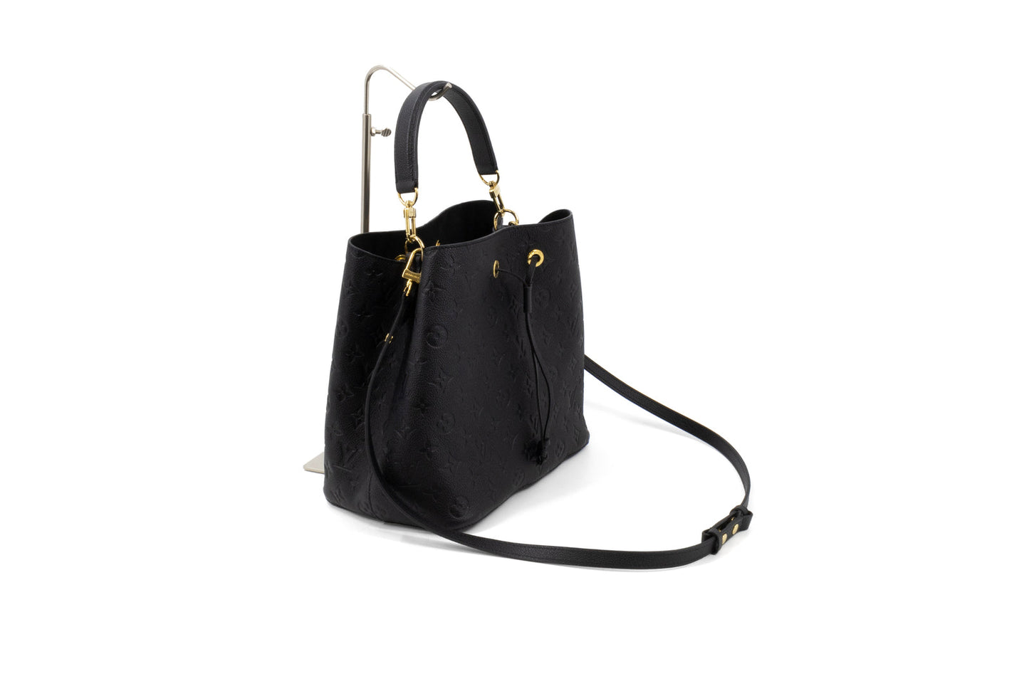 Louis Vuitton Neonoe Monogram Implant Leather Black
