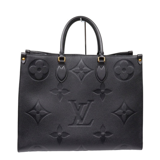 Louis Vuitton On The Go GM Tote Bag Handbag Monogram